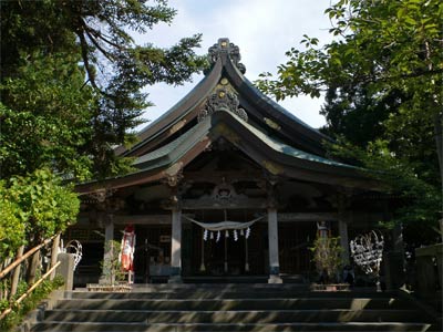 太平山三吉神社里宮社殿
