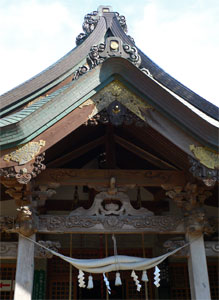 太平山三吉神社里宮社殿