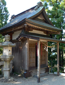 太平山三吉神社里宮境内の宮比神社