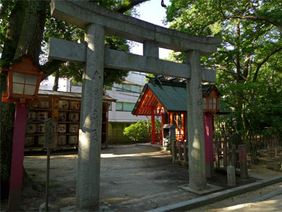 住吉神社境内の少彦名神社