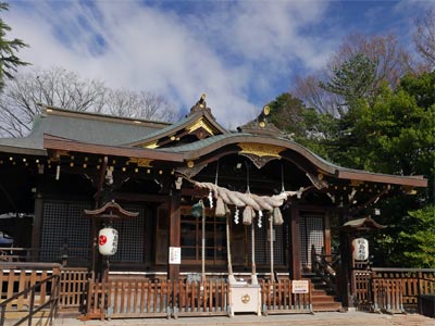 福島稲荷神社拝殿