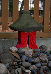福島稲荷神社境内の足尾神社