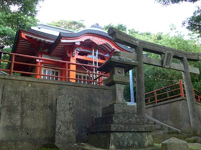 田代島の稲荷神社二の鳥居