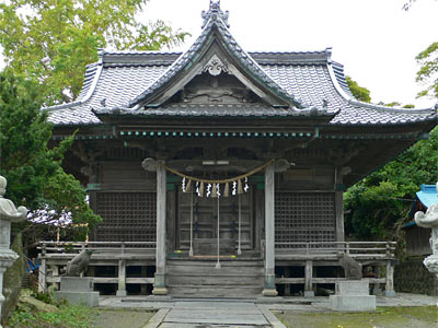 大嶋神社拝殿