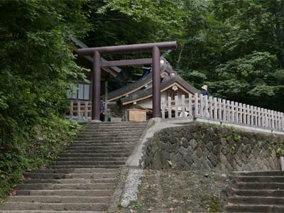 戸隠神社奥社の社殿