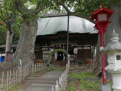 湯福神社拝殿