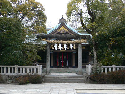 箕面市桜ケ丘の阿比太神社