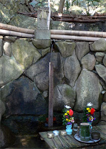 垂水神社の滝
