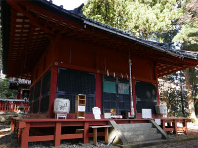 日光本宮神社拝殿