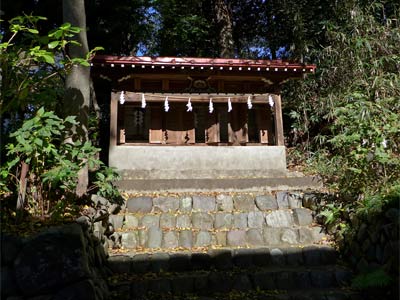 谷保天満宮境内の五社神社