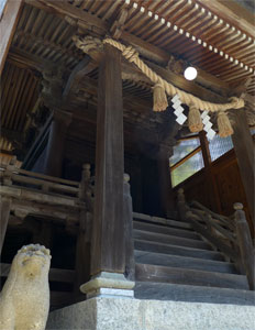 櫟原神社本殿
