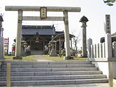 日野宮神社全景