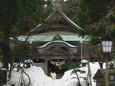関山神社社殿