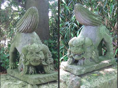 赤塚大山祇神社・狛犬