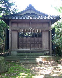 赤塚の大山祇社社殿
