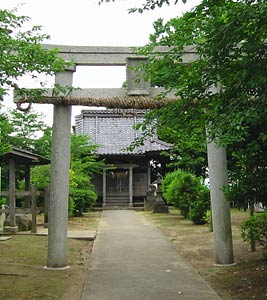 新潟市槇尾の諏訪神社