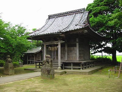槇尾の諏訪社・社殿