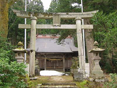 三島町の日枝神社