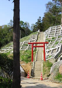 長岡市落水の八幡神社