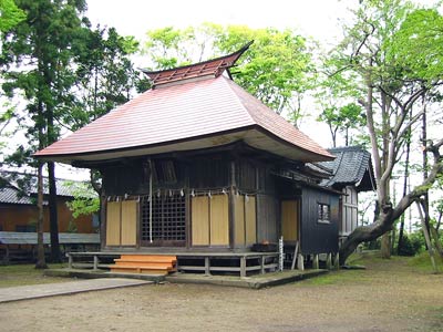 伊多井神社拝殿