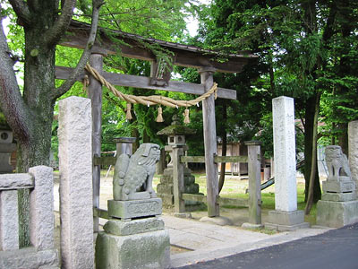 濁川の諏訪神社