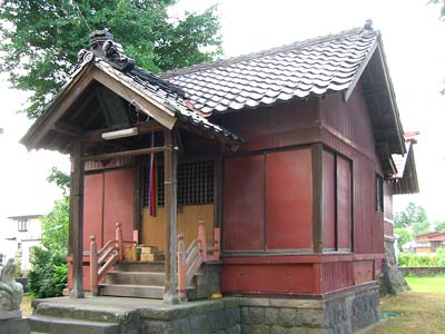 宇賀神社拝殿内部