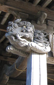淡島神社社殿部分