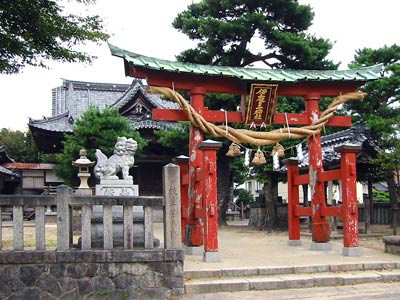 袋津の伊夜日子神社