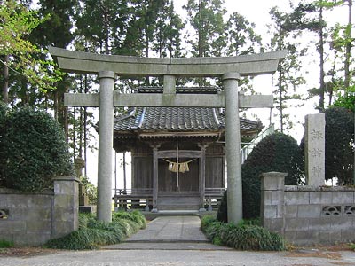 法柳新田の諏訪神社
