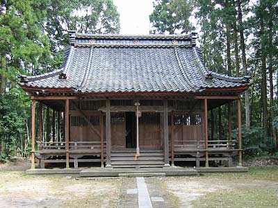 五社神社拝殿