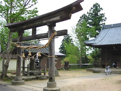 鎌倉新田の神明宮