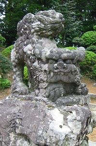 三根山神社狛犬