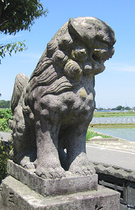 矢作神社狛犬