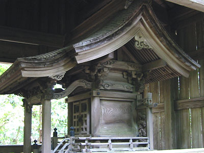 長瀬神社境内の住吉神社