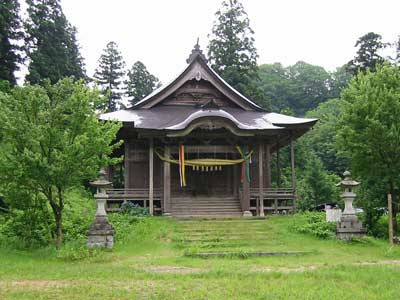 二王子神社拝殿