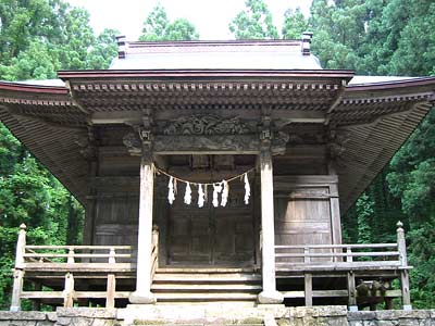 姫宮神社八坂神社拝殿