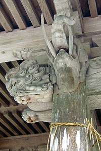 姫宮神社八坂神社社殿彫刻