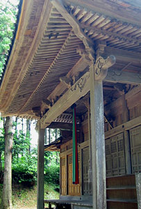 藤崎神社拝殿部分