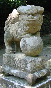 寺泊諏訪神社狛犬