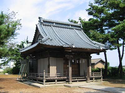 松枝神社拝殿