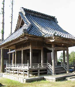 上堀田神社拝殿