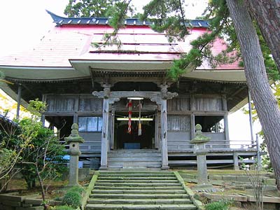 漆山の住吉神社社殿