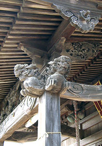 横戸神社彫刻