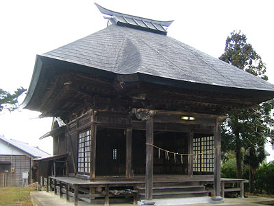 大倉の諏訪宮拝殿