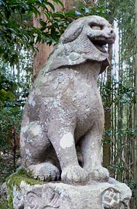 羽黒神社狛犬