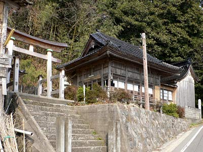 北小浦の熊野神社