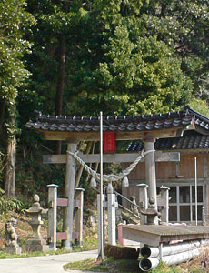 鷲崎の矢崎神社