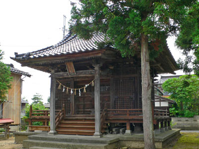 木滑諏訪神社社殿
