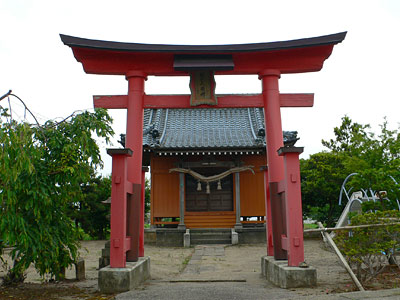 新潟市横越東町の諏訪神社