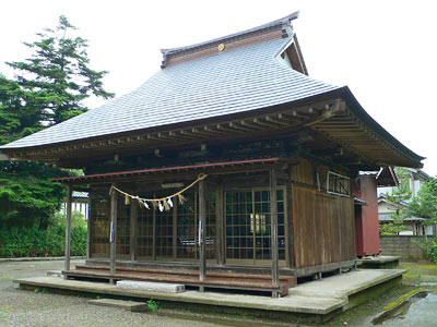 木津の賀茂神社社殿